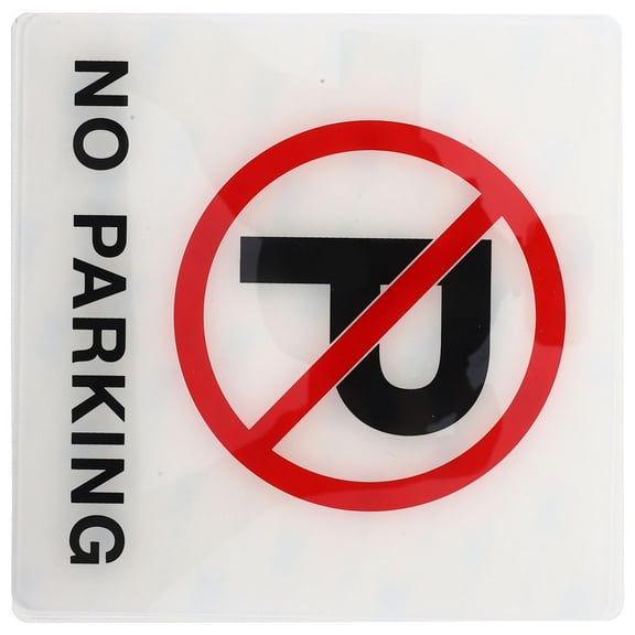 unbranded  Non Parking Warning Sticker Weather-resistant Sign Stop Private