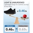 thumbnail image 5 of TEAHOO X STQ Wide Toe Box Walking Shoes Women Extra Wide Width Tennis Sneakers Comfortable Mesh Arch Support Running Athletic Shoe for Orthopedic Plantar Fasciitis Diabetic Bunions All Black 8, 5 of 7