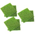 thumbnail image 1 of 6pcs DIY Creative Micro Landscape Decoration Simulation Lawn Moss for Garden Ground Pot 15x15cm(Green), 1 of 8