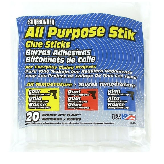 Surebonder Glue Sticks 4 oz. White 6/Pack (71917-PK6)