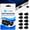 Black, variant on USB C Dust Plugs 10 Pack with Cleaning Brush, Charging Port Covers, Black