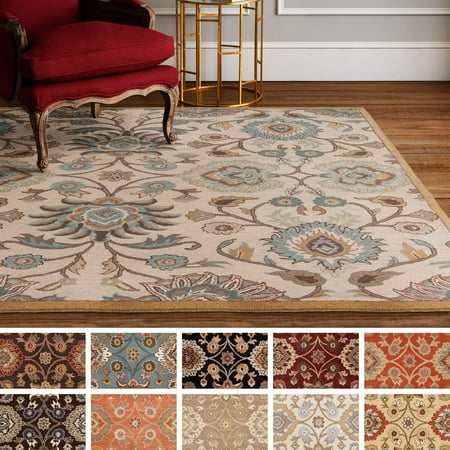Hand Tufted Patchway Wool Rug 8 Square Hand Tufted Patchway Wool Rug 8 Square