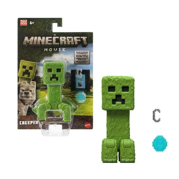 Figura de Acción MATTEL Minecraft Creeper de 4 pulgadas