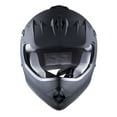 thumbnail image 3 of WOW Youth Kids Motocross Helmet BMX MX ATV Dirt Bike HBOY Matt Black, 3 of 5