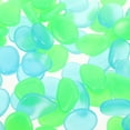 thumbnail image 3 of HONMEET 100pcs Glow Pebbles Waterproof Decorative Rocks Glow In The Dark For Outdoor Landscape, 3 of 8