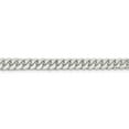 thumbnail image 2 of Sterling Silver 6.4mm Polished Domed Curb Chain (Weight: 40.88 Grams, Length: 18 Inches), 2 of 4