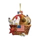 thumbnail image 4 of Colgante de pollo con sombrero de Navidad, adornos colgantes para árbol de Navidad, decoraciones navideñas para colgar en puertas y ventanas, 4 of 14
