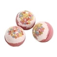 thumbnail image 1 of Flower Heart Scented Bath Bomb Bath Bubble Bomb Natural Bubble Bath Ball, 1 of 2