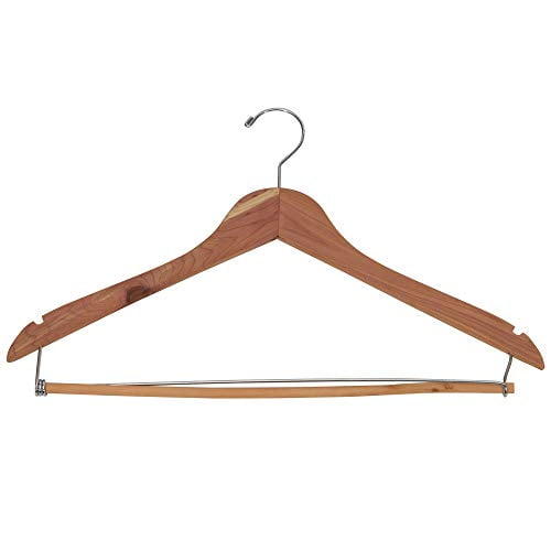 Household Essentials CedarFresh 26340 Red Cedar Wood Clothes Hangers