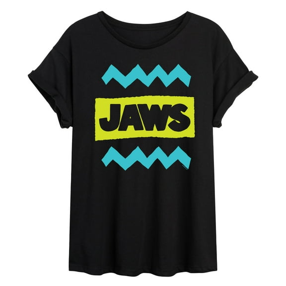 Jaws - Jaws Logo - Women's Oversized Graphic T-Shirt