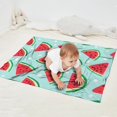thumbnail image 2 of Summer Watermelon Blanket,Comfortable Soft Flannel Throw Blanket,All Season,Warm Lightweight Blankets for Sofa Bed Couch Living Room Chair,30"x40"(80x100cm), 2 of 4