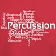 thumbnail image 3 of CafePress - Percussion T Shirt - Men's Classic Graphic Cotton T-Shirt, 3 of 4