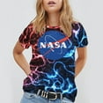 thumbnail image 3 of NASA T-Shirts for Men Women, Anime Short Shirts, Unisex Short Sleeve Tops, Crew Neck Tee Shirts, S-4XL, 3 of 8