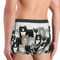 thumbnail image 5 of Kll Colors Cats Men'S Cotton Boxer Briefs Underwear-Xx-Large, 5 of 9