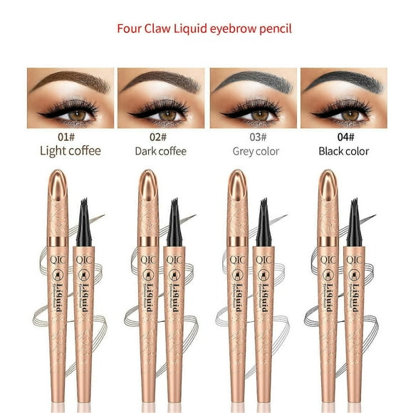 0.4g Eyebrow Contouring Pen Natural Eyebrow Pen with a Micro-Fork Tip Applicator Stay on All Day for Women