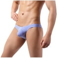 thumbnail image 2 of Mens Underwear Men's Underwear Low Waist Fashion Color Stripes Comfortable Erotic Panties 6PC, 2 of 8