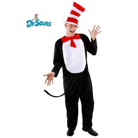 2 Piece Adult Cat In the Hat Costume