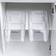 thumbnail image 4 of Organizadores de armario y almacenamiento, riel para cesta extraíble, accesorios de plástico, cajón, cesta de almacenamiento, deslizador, multifuncional, cocina, dormitorio, caja de almacenamiento, ti, 4 of 6
