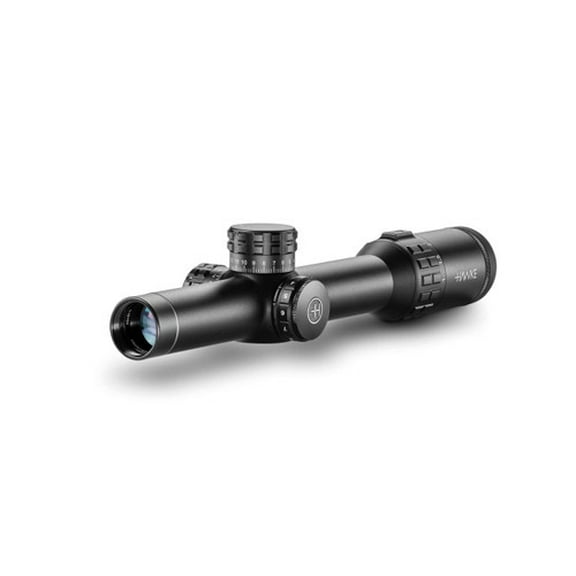 Hawke Sport Optics Frontier 30 Rifle Scope, 1-10x24mm, 30mm, SFP, MOA FD Reticle, Black