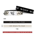 thumbnail image 4 of Pulsera enttgo NFC Bible Versículo Inspirador Blanco 20 cm, 4 of 7