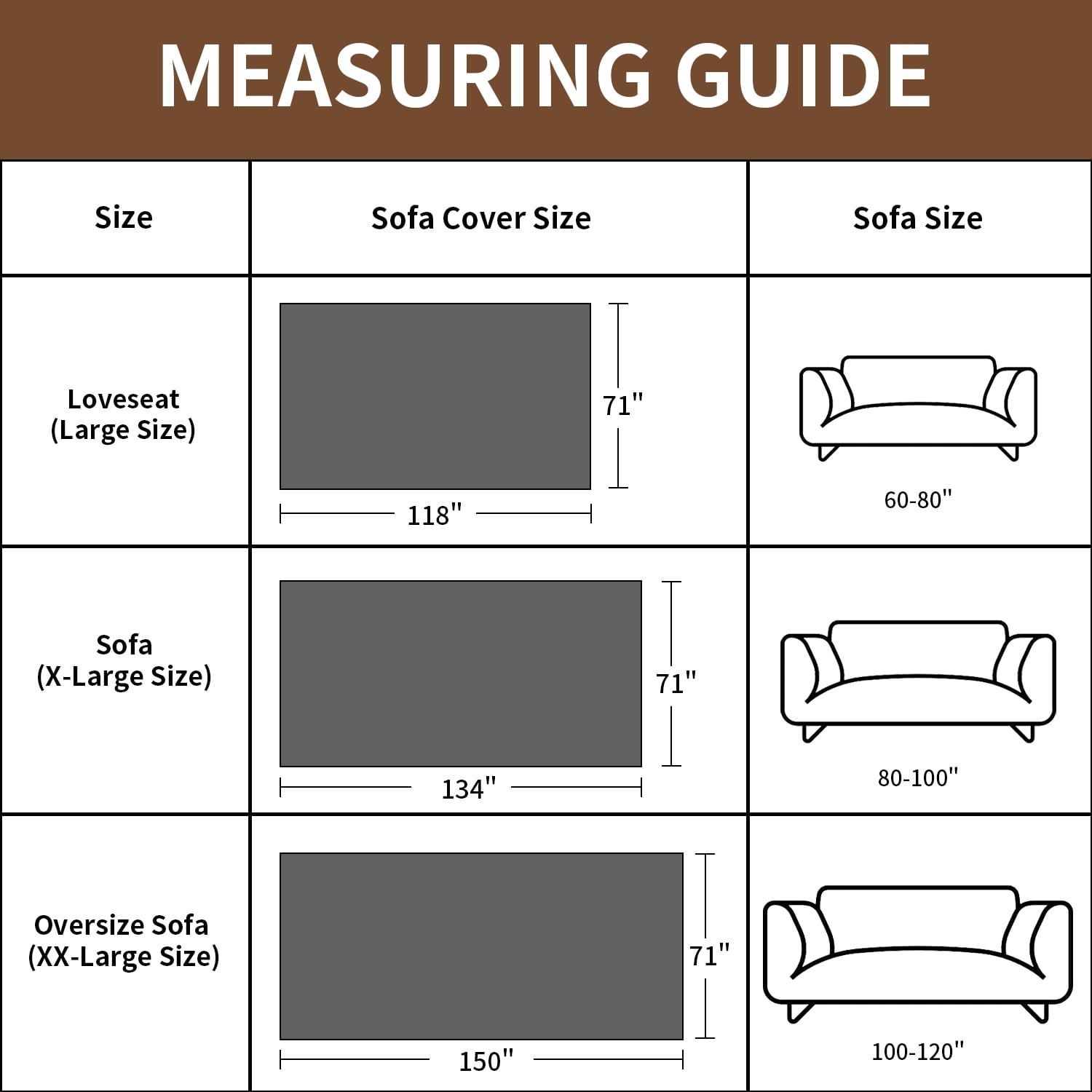 Smuge Sofa Cover, Couch Cover Protector Slipcover L Shape Sofa towel Furniture Cover for Dogs Cats Home Decor (71"x 118", Green)