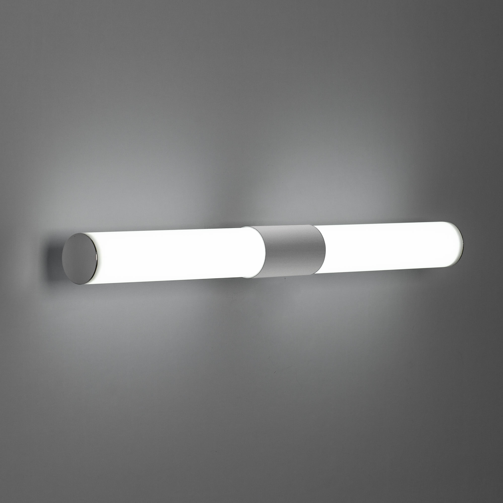 Briignite Modern LED 22 inch Silver Bathroom Light Fixtures Over Mirror and Over Sink, Dimmable