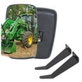 thumbnail image 2 of Tractor Mirror Assembly With Fixed Arms Replacement For DM2455000 Compatible with John Deere 5000 & 6000, 2 of 4