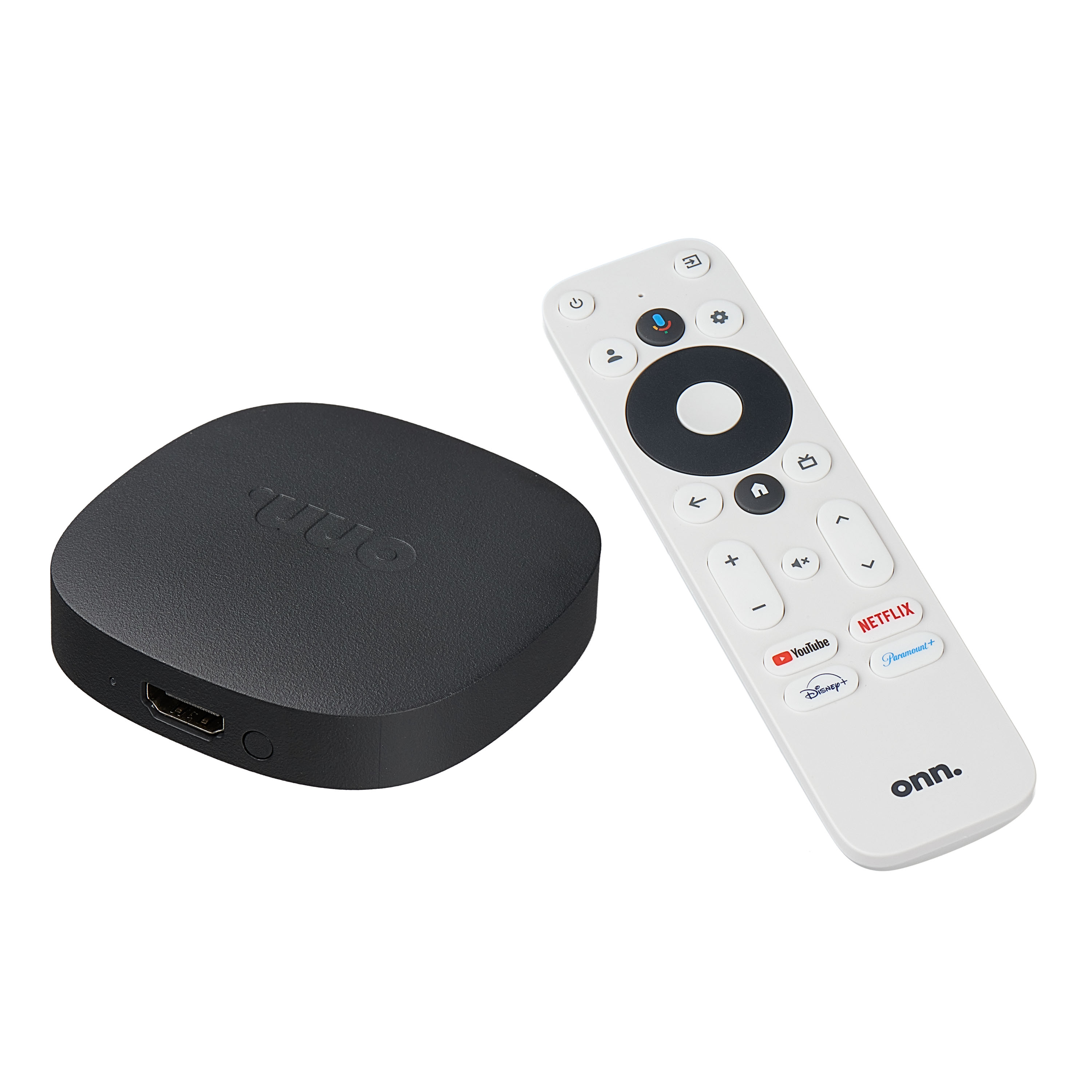 Onn. Google TV 4K Streaming Box – 2023 Model, 4K UHD, Built-in Google Assistant, 2GB RAM