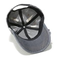 thumbnail image 4 of Denim Baseball Cap for Men Women Ripped Sun Protection Snapback Hats Unisex Couples Vintage Washed Solid Color Breathable Streetwear Ball Hat, 4 of 6