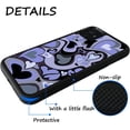 thumbnail image 2 of Coques de Téléphone Mignonnes Esthétiques Cœur Violet Étui de Téléphone Protectrice Compatible avec iPhone 13, 2 of 5
