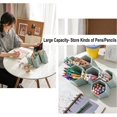 thumbnail image 4 of Creative Pen Holder, Pen Container, Brush Pot, Combination Desktop Storage Organizer Desk Decoration, Multifunctional Creative Hanging Planter Holder(Green), 4 of 7