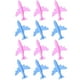 thumbnail image 4 of KAKOWELY 12 borradores bonitos para útiles escolares, borradores para niños, borradores con forma de avión, borradores para niños, papelería bonita, 4 of 5