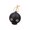 black, variant on Halloween Witch Acrylic Puzzle Suncatcher, Stained Glass Window Hanging Decor with Chain for Door Wall Home Party Decoration 8.7x8.7 in B