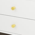 thumbnail image 4 of KULAGAGA Modern Nightstand Set of 2 White, Modern Side End Table with Drawer & Shelf for Living Room Bedroom, 4 of 7