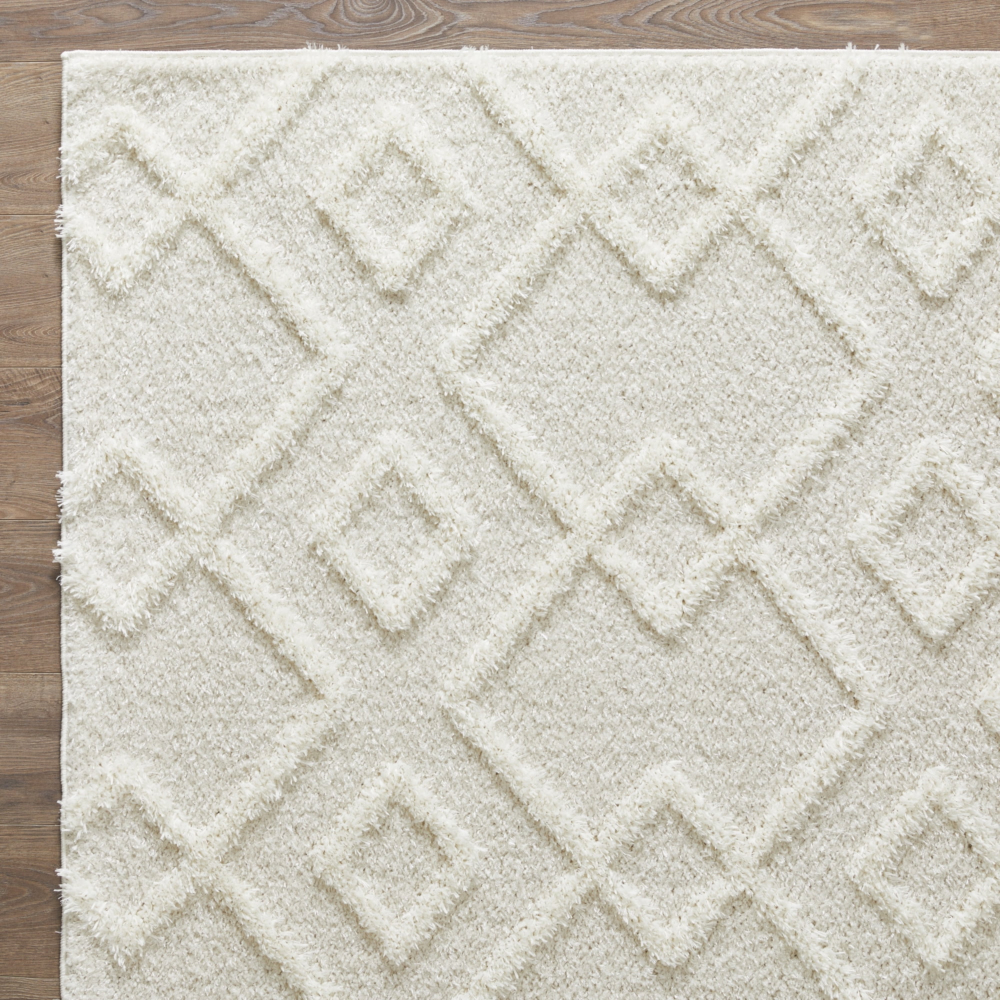 Loomaknoti Vemoa Adeta 3' x 5' Gray Geometric Indoor Polyester Accent rug