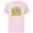 Soft Pink, variant on The Simpsons Isle Style Board Meeting Beach Surfing - Short Sleeve Cotton T-Shirt for Adults - Customized-Athletic Heather