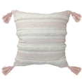 thumbnail image 1 of Coussin décoratif à pompons de hometrends, 1 of 3