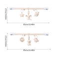 thumbnail image 3 of Newborns Sensory Development Toy Washable Organic Cotton Plush Crib Mobile With Soothing Sound Effects, 3 of 8