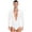 White, variant on TSSOE Men Latin Dance Shirt Leotard Deep V Neck Sheer Mesh Jumpsuit Salsa Samba Cha Cha Tango Dance Top Black XL