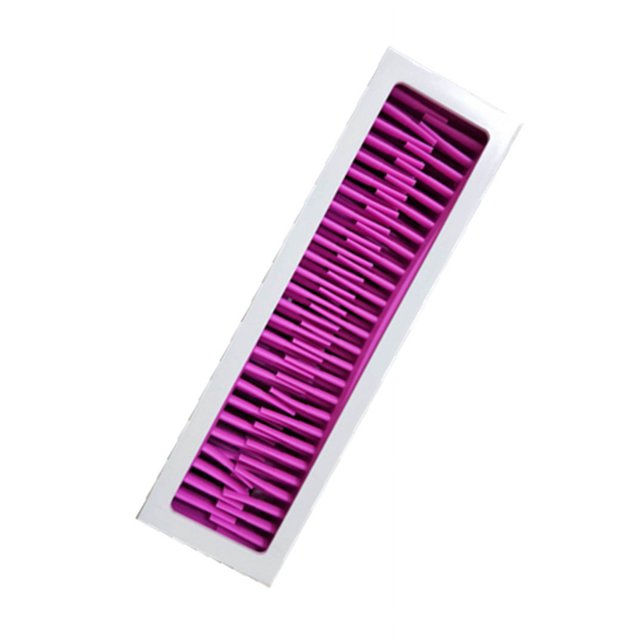Soporte para brochas de maquillaje JAMW organizador de silicona para secado al aire color rosa