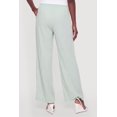 thumbnail image 4 of Women's Textured Knit Button Detail Pull On Pants, 4 of 4