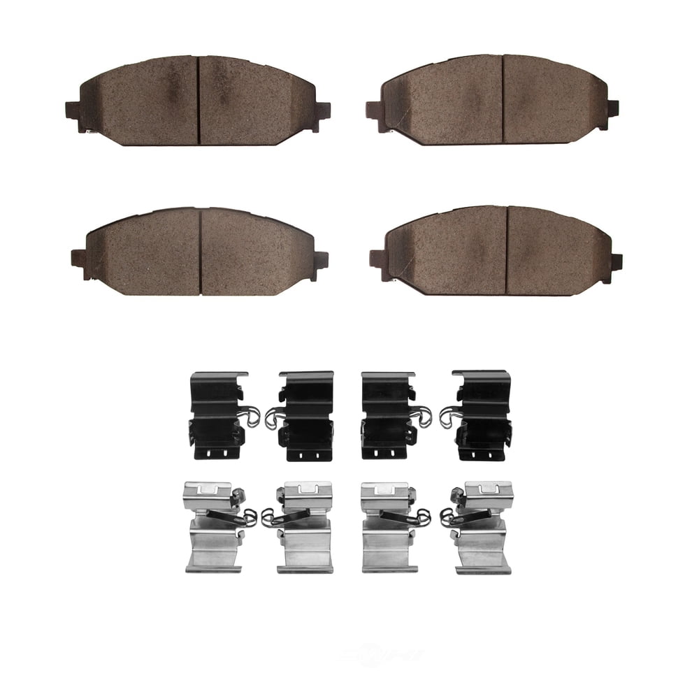 Dynamic Friction Company 1400-2179-01 DFC Ultimate Duty Performance Brake Pads and Hardware Kit