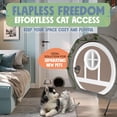 thumbnail image 4 of Puerta Cat Door Purrfect Portal Gnome® para puertas interiores, 4 of 5