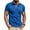 Blue, variant on SGFCWSX Mens Short Sleeve Slim Fit Polo Shirts Stylish Button Collar Pocket Moisture Wicking Casual Golf Shirts for Men Blue Size M