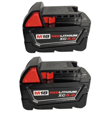 Milwaukee 3697-22 M18 FUEL 18V Brushless Cordless 2-Tool Combo Kit – Hammer Drill & Impact Driver with (2) 5.0Ah Batteries, Charger & Case