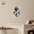 thumbnail image 3 of Slither Abstract Shapes Wall Art Canvas Wall Art by Art Remedy, White Floater Frame, 25" x 37", 3 of 7