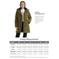 thumbnail image 5 of Orolay Womens Quilted Jacket Hooded Coats Winter Down Jacket Thickened Coat Armygreen M, 5 of 5