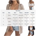 thumbnail image 4 of UVEASISHA Women Short Sleeve Crochet Cardigans Lightweight Summer Boho Kimono Cardigan Open Front Oversized Knit Sweaters Khaki S, 4 of 10