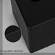 thumbnail image 4 of Caja de pañuelos cuadrada, caja de pañuelos de cuero Pu, soporte para decoración de baño Heilwiy Dresser (negro) esquí esquí Gafas de esquí, 4 of 5