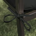 thumbnail image 5 of Better Homes & Gardens 18" L x 19" W Black Outdoor Seat Cushion (2 Pack), 5 of 12